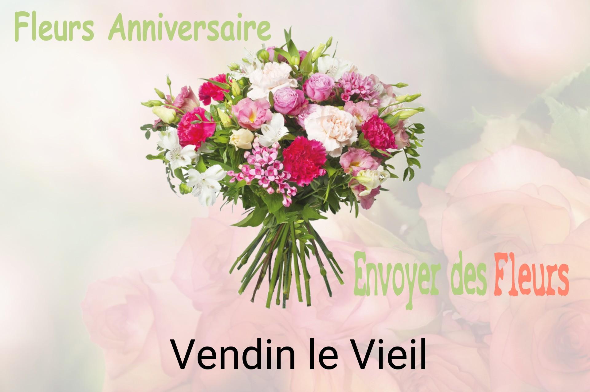 Bouquet de fleurs d’anniversaire livré à Vendin-le-Vieil