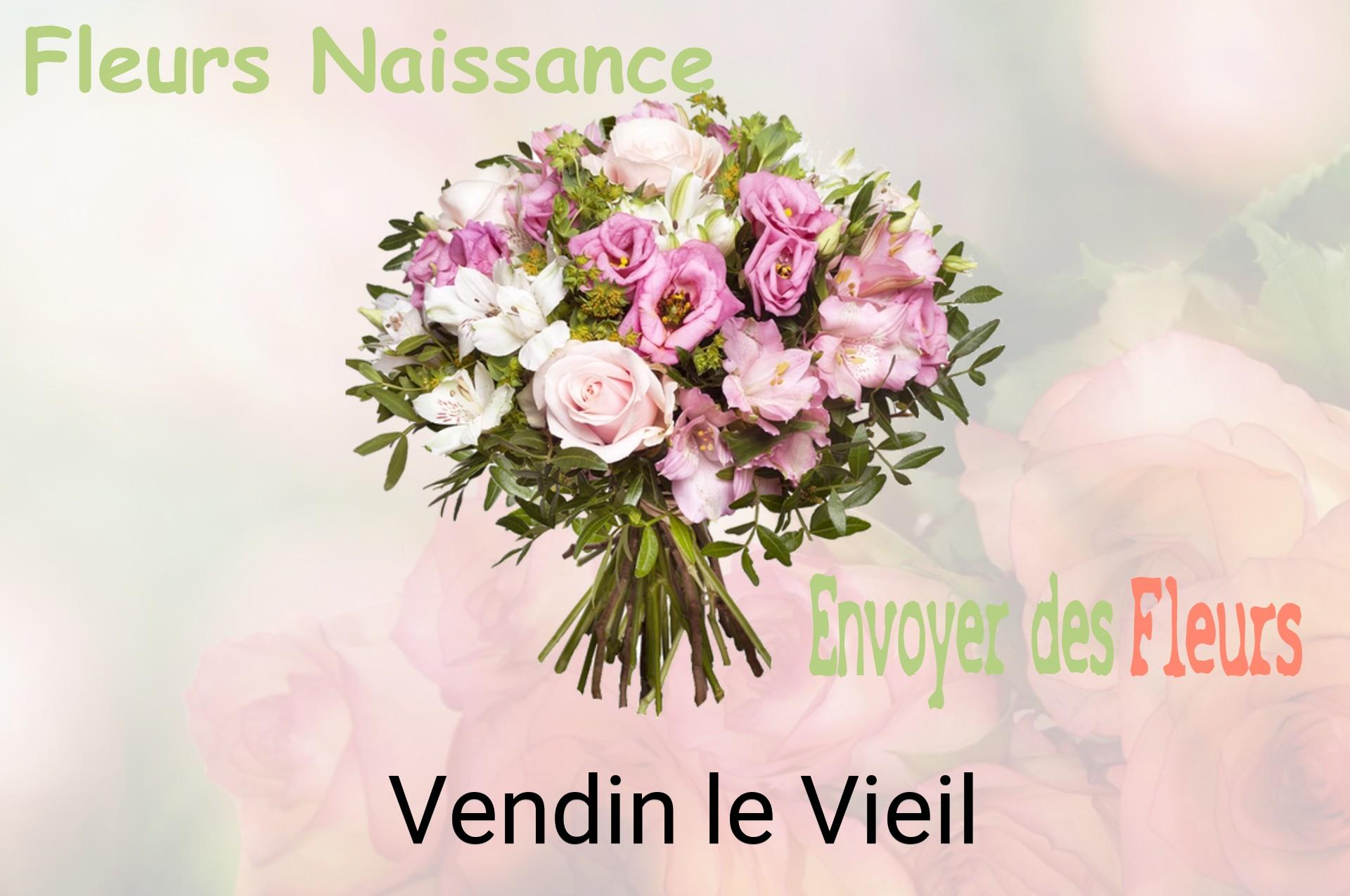 Bouquet de fleurs de naissance livré à Vendin-le-Vieil